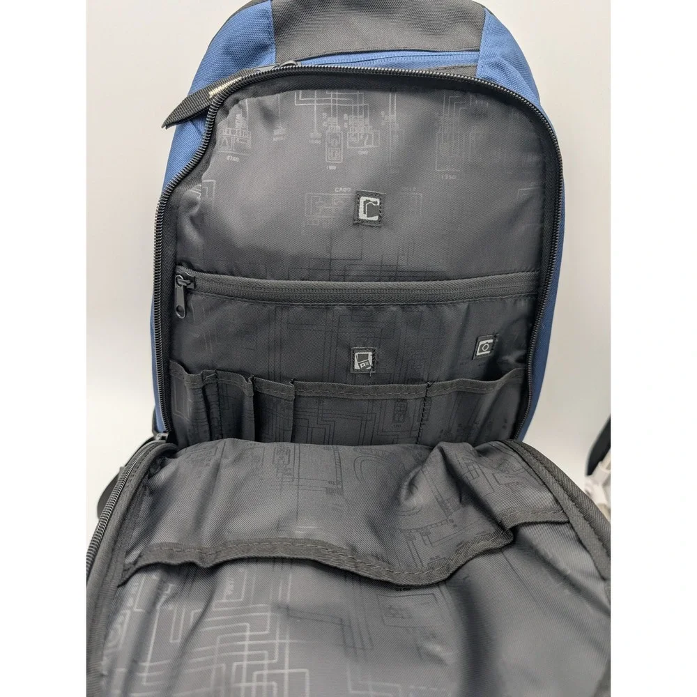 OGIO Bud Light Backpack Blue Black Laptop Bag 411053.04.OSFA NWT